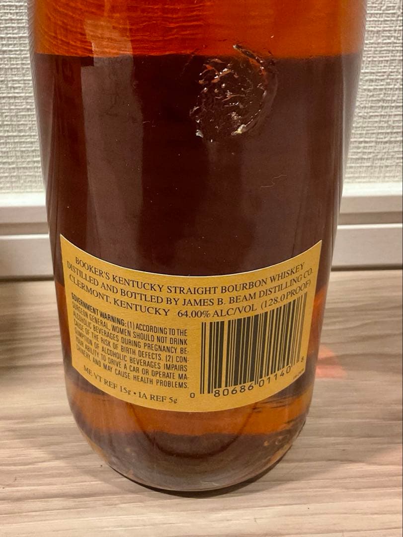 般*湯様 ★稀少2013年製★Booker's バーボンウイスキー 750ml