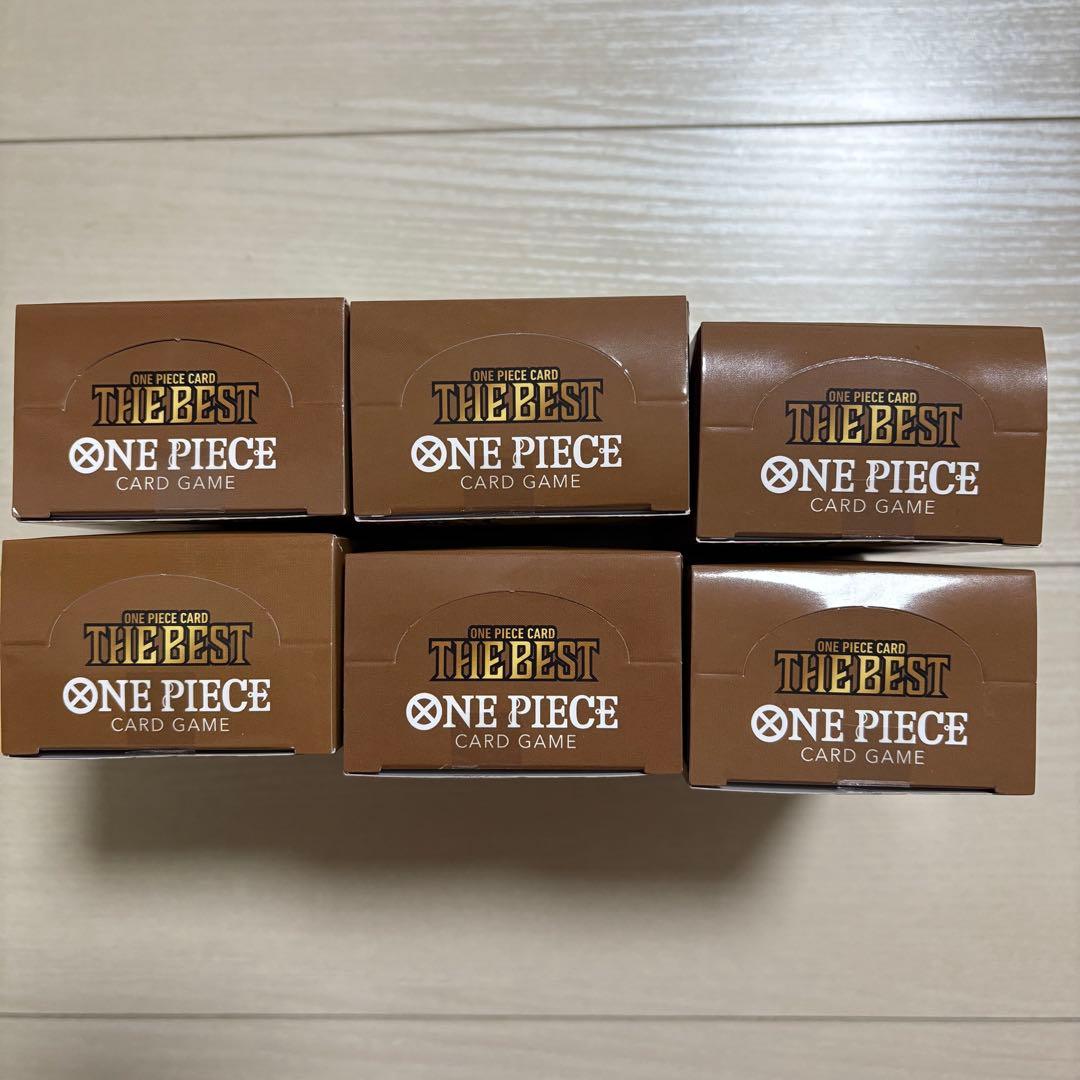ワンピースカード　THE BEST ザベスト　6BOX 新品未開封