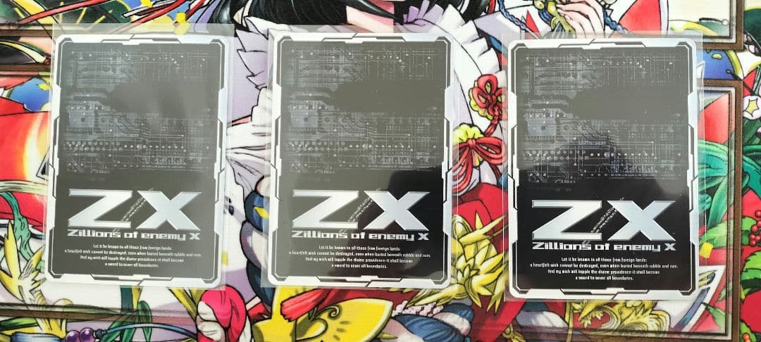 Z/X　ゼクス　おさめよー。　Rホロ 3枚セット