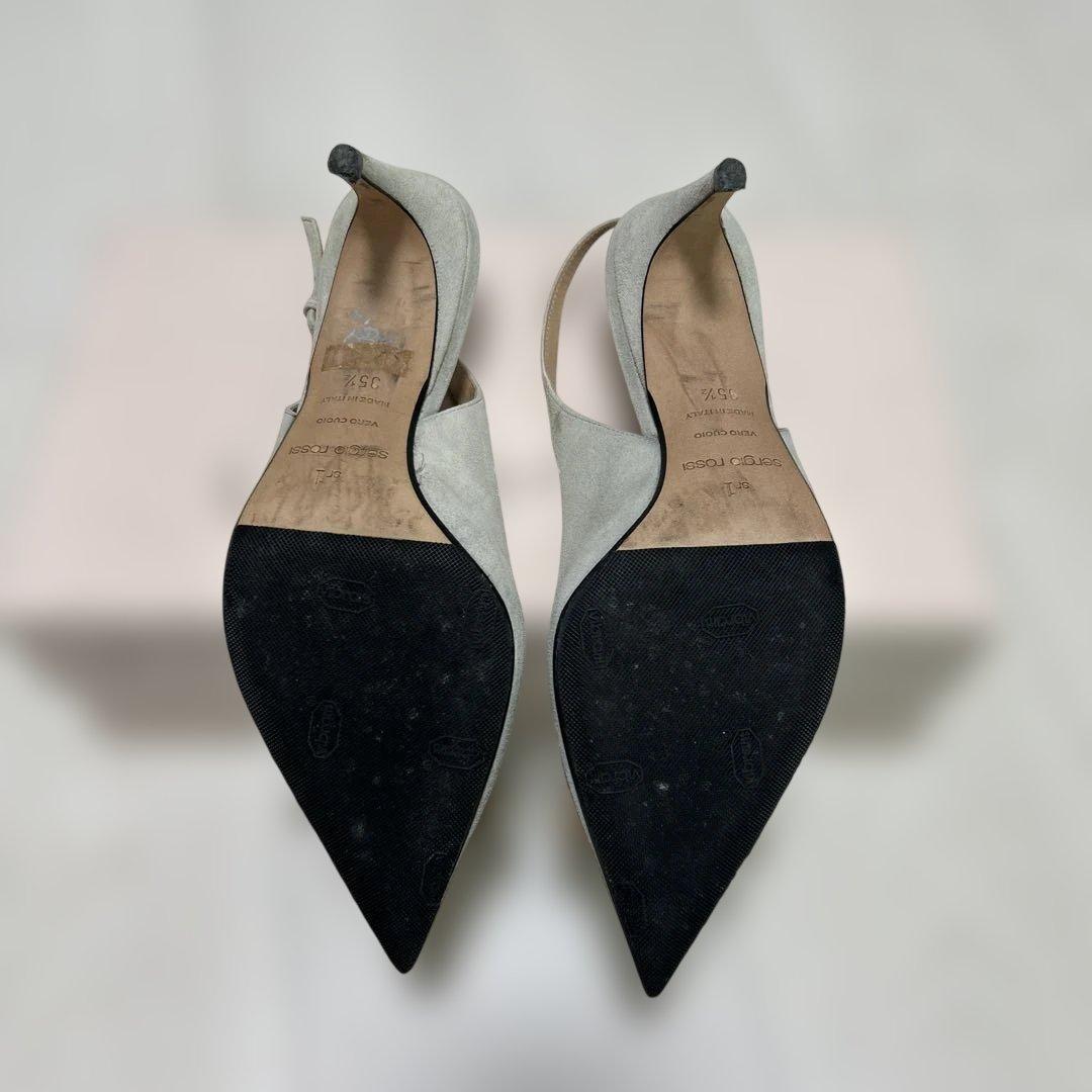 【美品】定価10.4万Sergio rossi セルジオロッシミュール　35.5