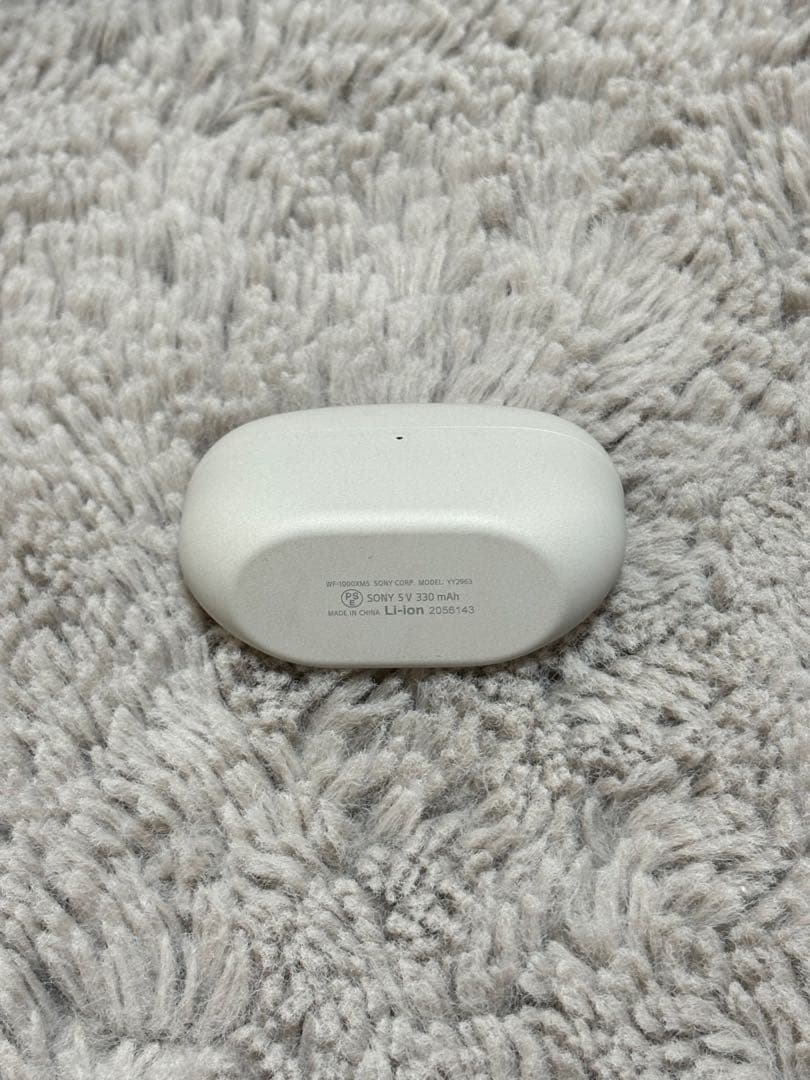SONY WF-1000XM5 ワイヤレスイヤホン ホワイト　充電ケースのみ