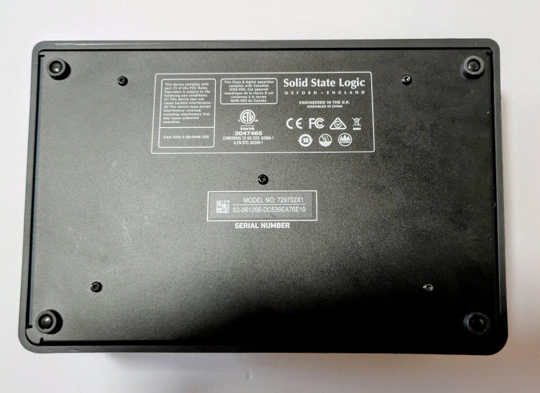 SSL 2 USBオーディオインターフェース