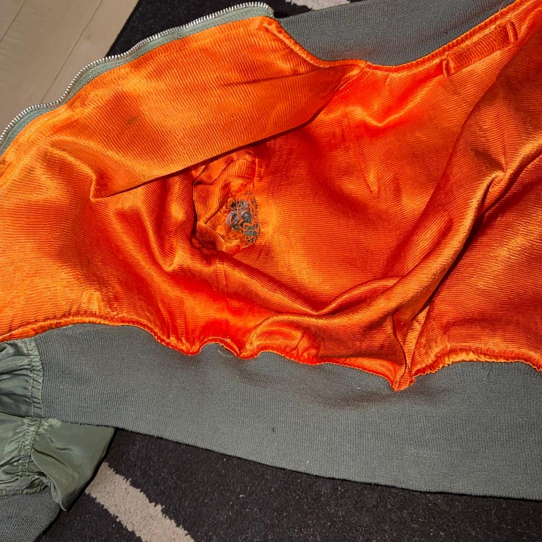 70s L-2B フライトジャケット usa製 40sバッチ付