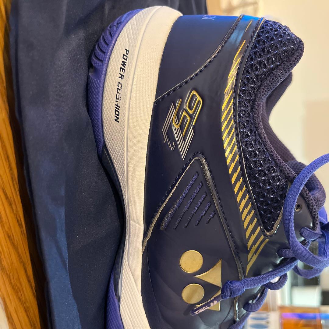 YONEX SHB-65 ネイビー バドミントンシューズ桃田モデル