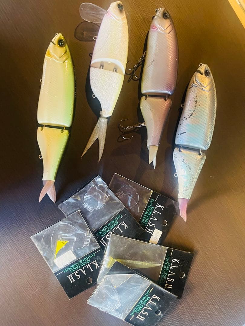 DRT クラッシュ9 ビッグベイトルアー 4個セット