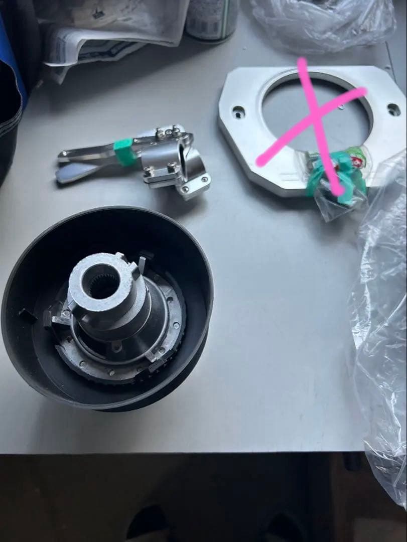 ハイエース　レーシングハンドル