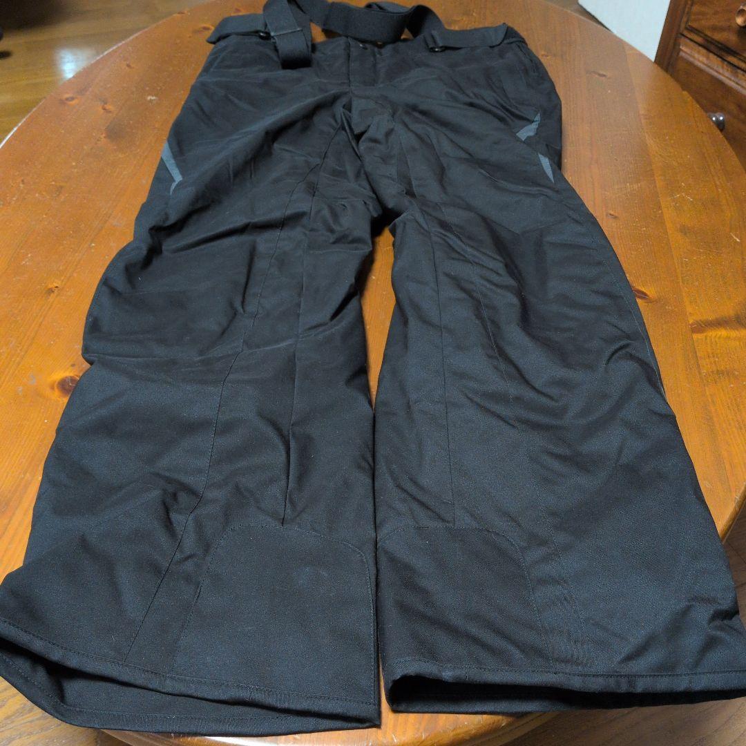 phenix スキーウェア ブラック/イエロー チェック柄　上下セットМサイズ