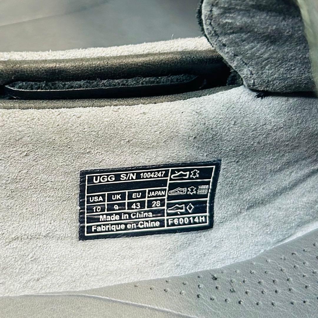 美品 UGG アグ ドライビングシューズ モカシン ブラック 28㎝