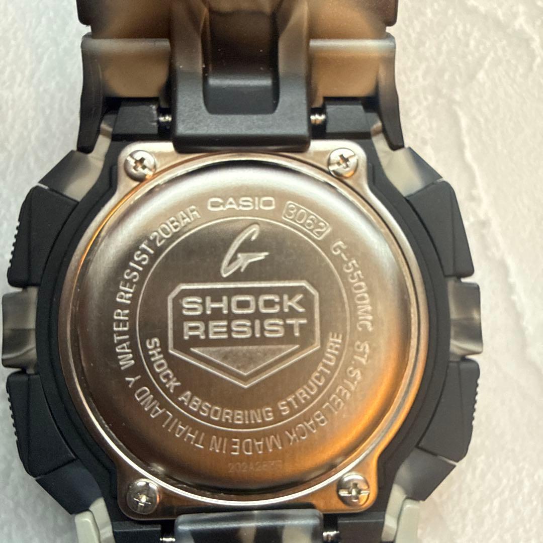G-SHOCK ジャミン　G-5500MC カモフラ　迷彩　カシオ　CASIO