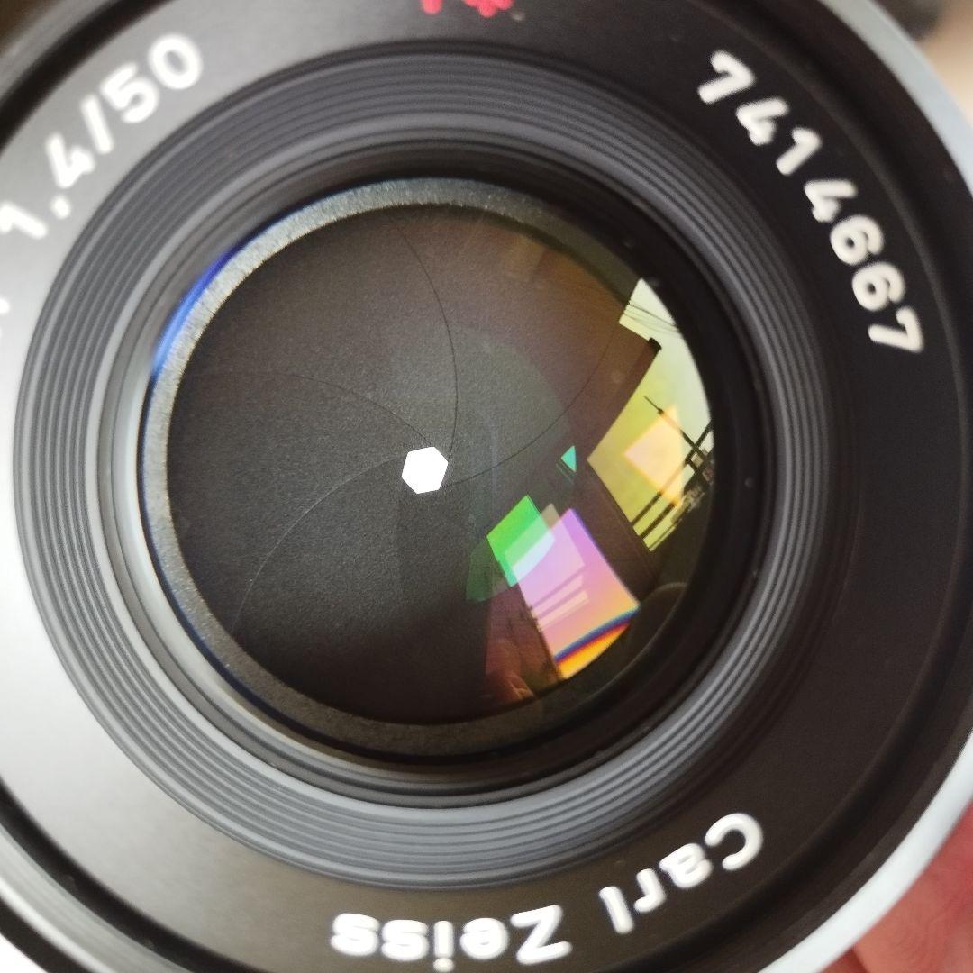 コンタックス　プラナー　Planar T* 50mm F1.4 MMJ