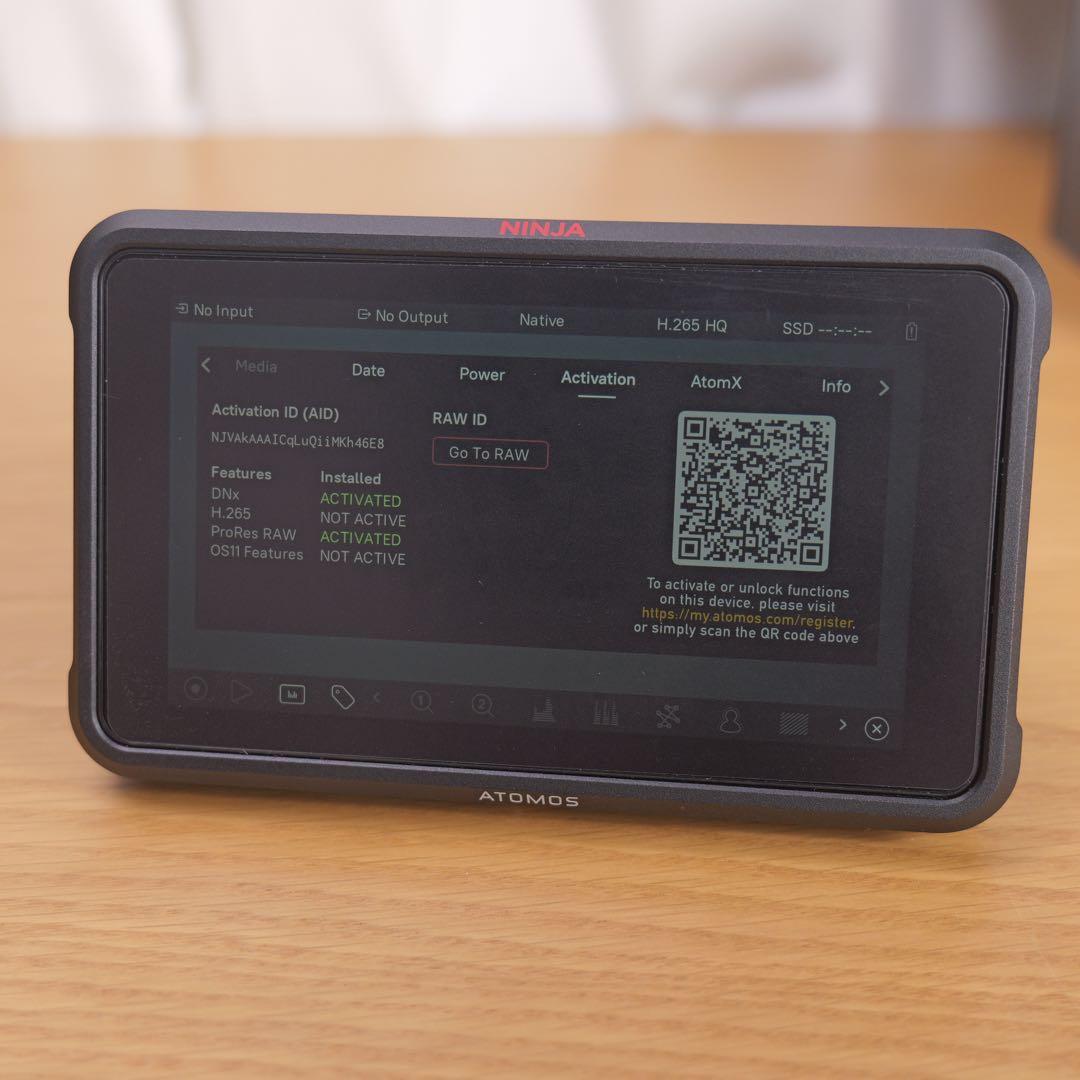 Atomos Ninja V 4K HDRモニター録画機