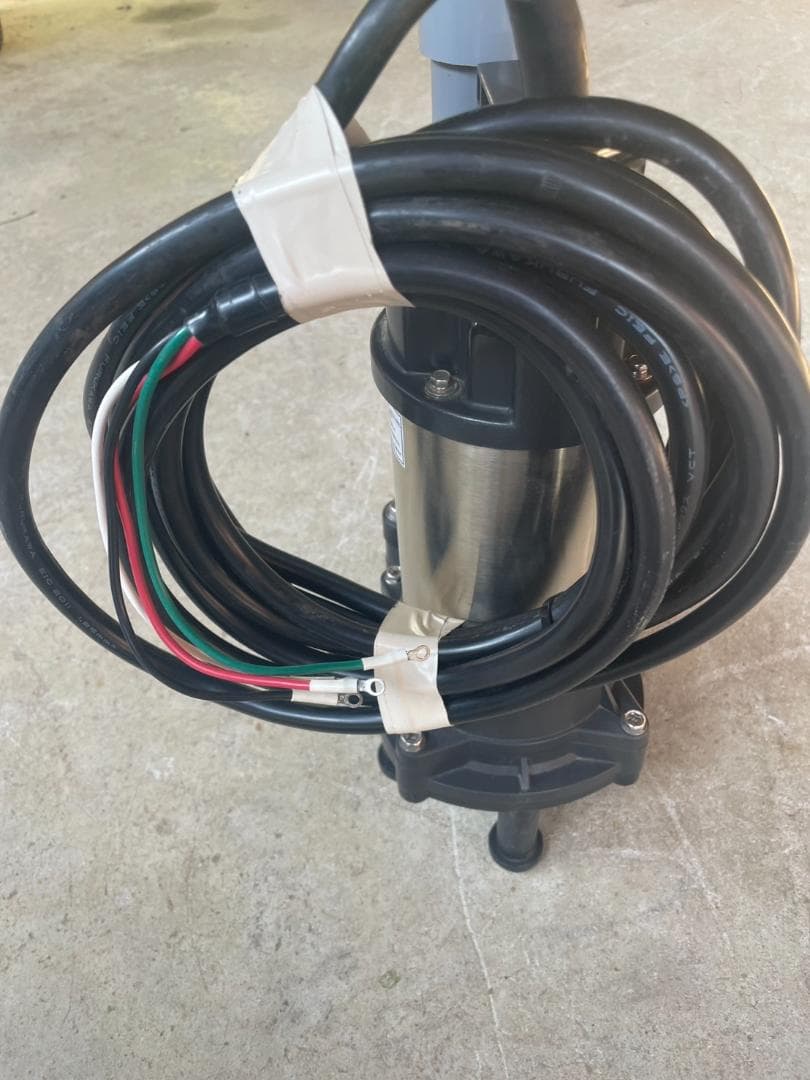 エバラポンプ 荏原製作所DWV型樹脂製汚水・汚物用水中ポンプダーウィン