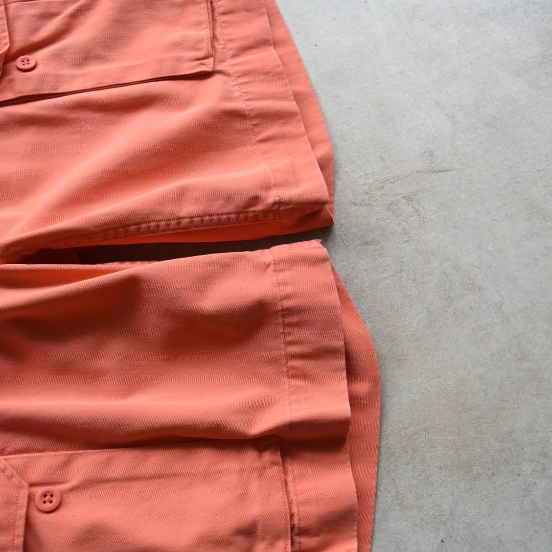 90s ラルフローレン カーゴショーツ レアカラー オレンジ ポロチノ W33