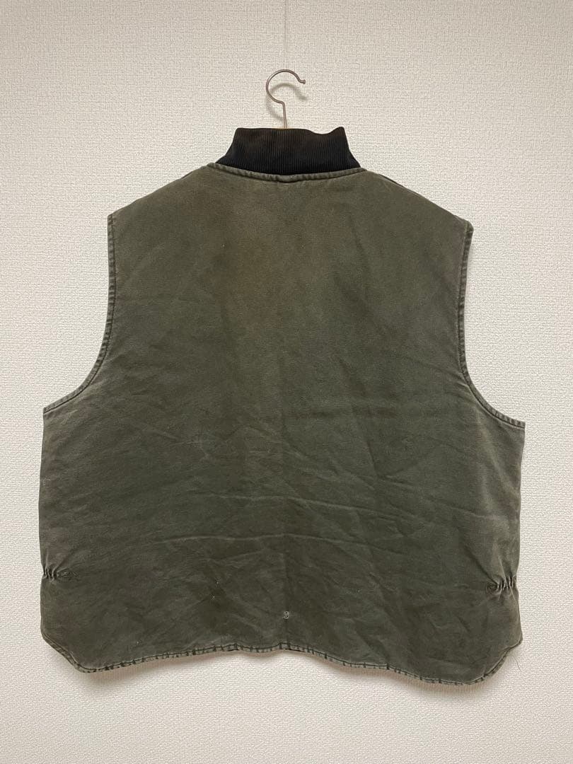 USA製 Carhartt Duck Vest カーハート ダック地 ベスト