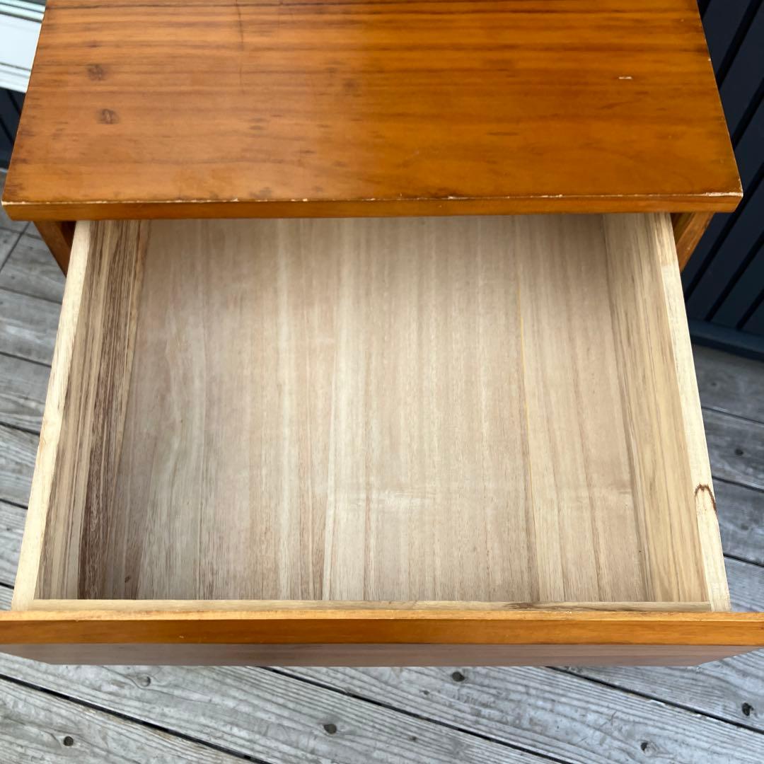 北欧レトロ 木製チェスト 5段 引き出し収納 古家具 古道具 クラシック