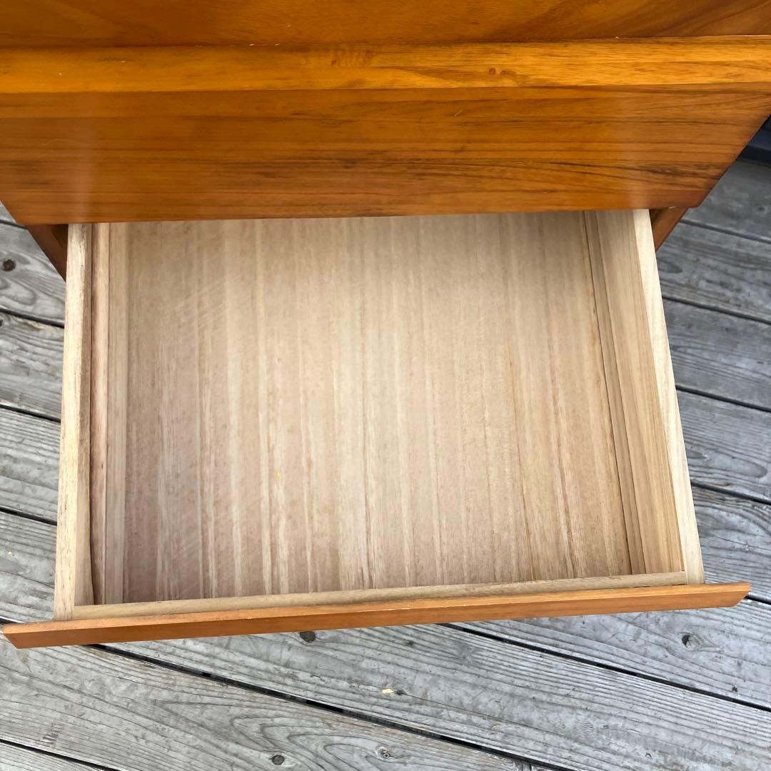 北欧レトロ 木製チェスト 5段 引き出し収納 古家具 古道具 クラシック