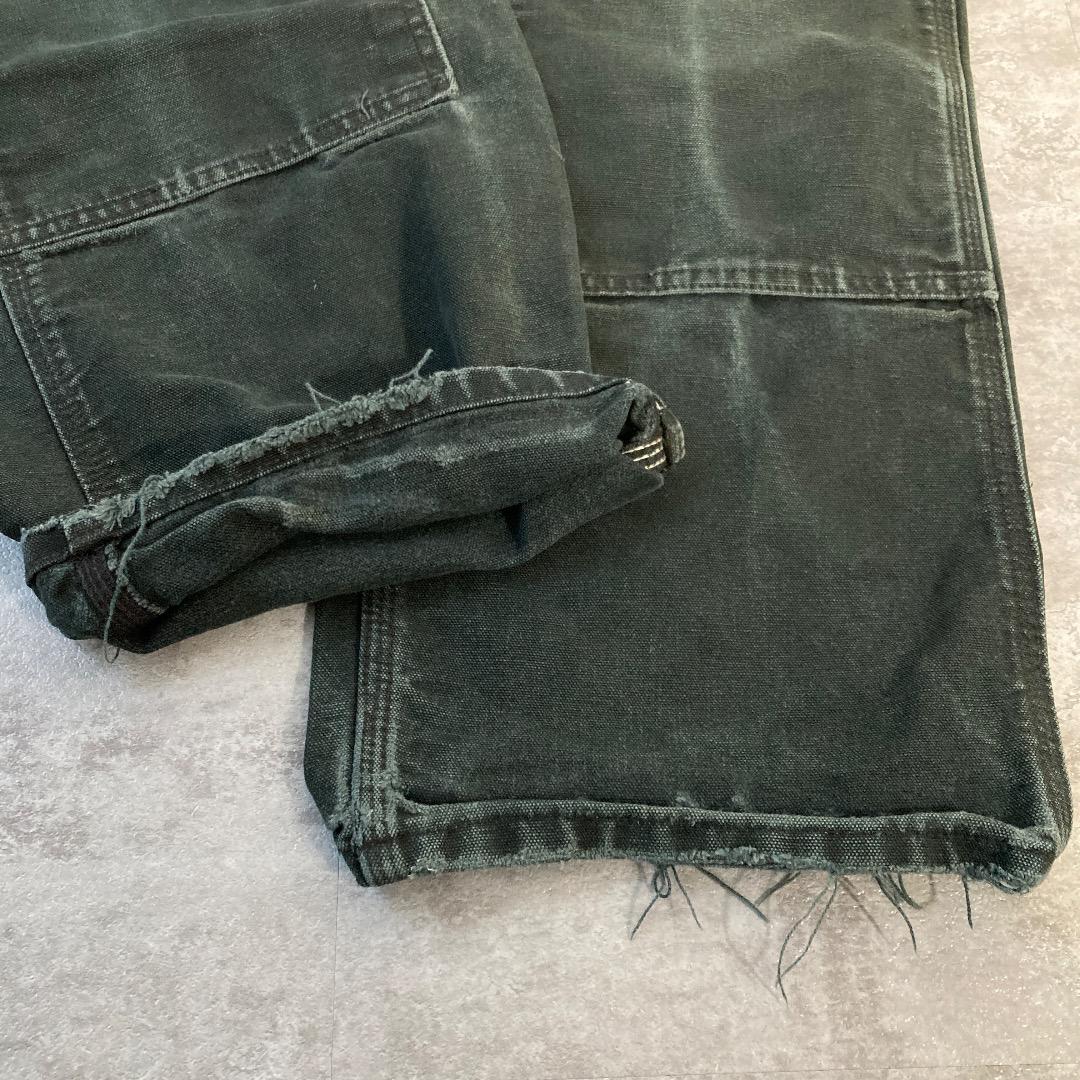 00s ブラック ダブルニー カーハート 38×30