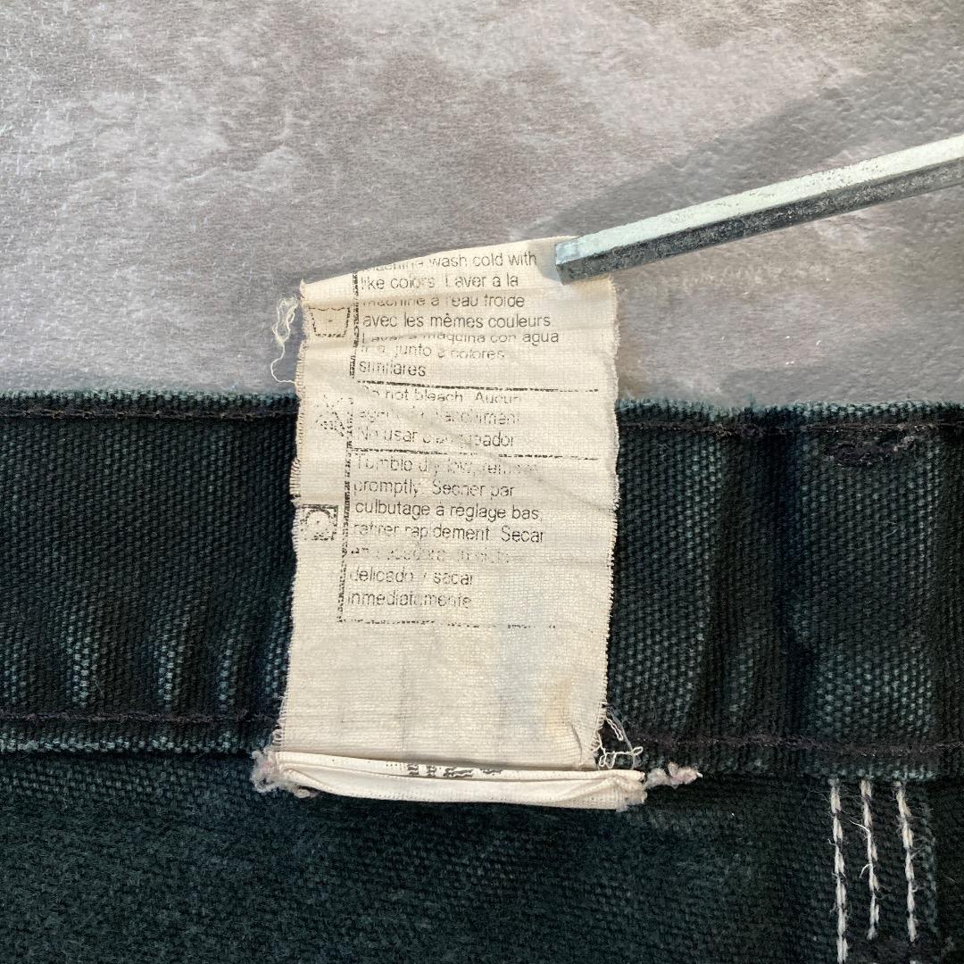 00s ブラック ダブルニー カーハート 38×30