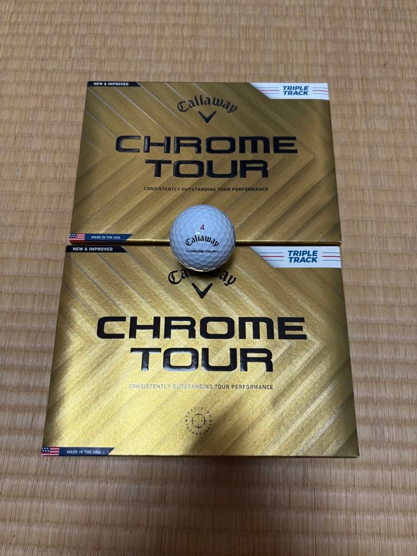 Callaway Chrome Tour ゴルフボール トリプルトラック　２４球