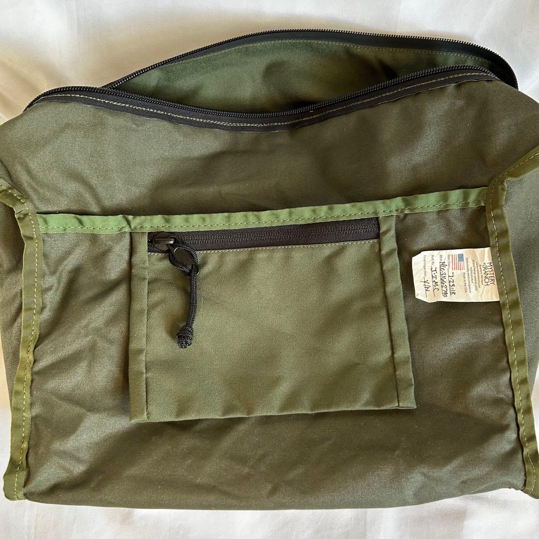 【美品】ミステリーランチ　モッドロードセル ショルダー バッグUSA製 グリーン