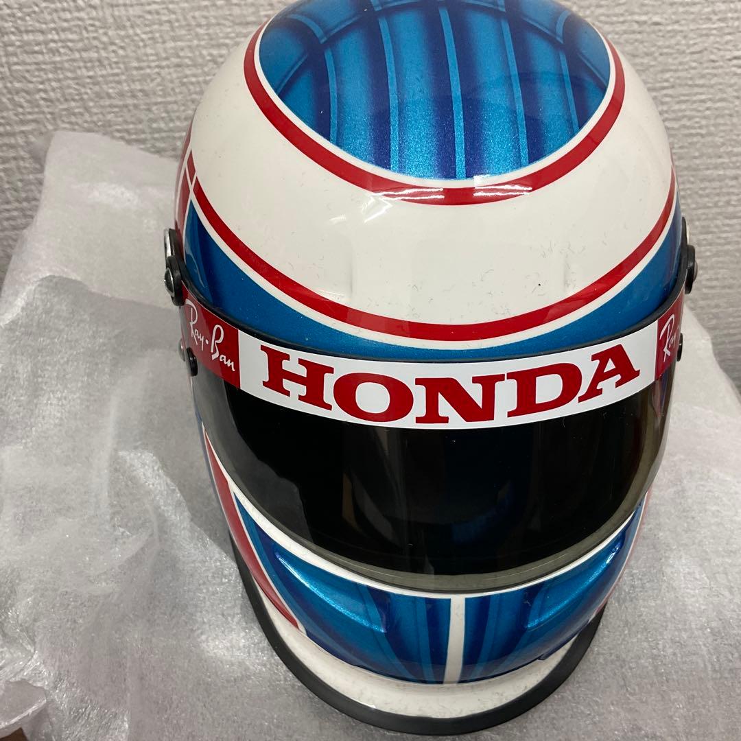 箱あり　ホンダ　ジェンソンバトン1/2ヘルメット F1
