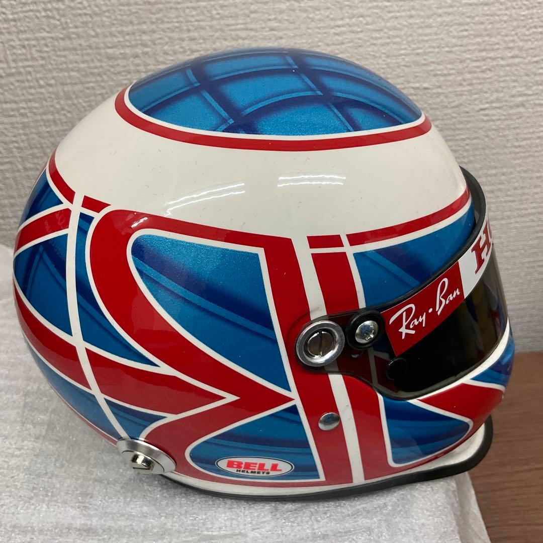 箱あり　ホンダ　ジェンソンバトン1/2ヘルメット F1