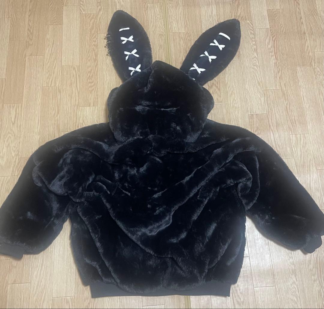 美品‼️REFLEMうさ耳パーカー地雷系