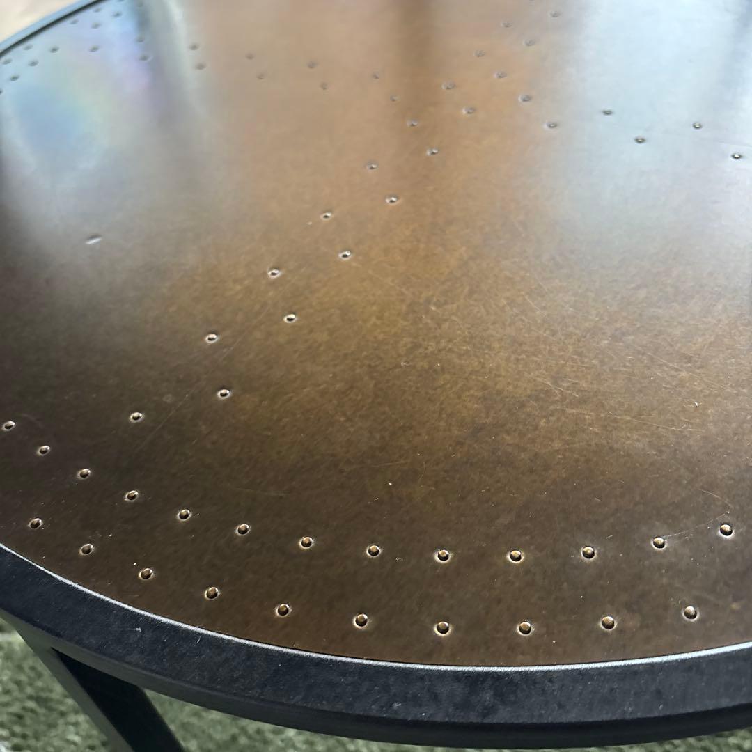 クラッシュゲート　エルマ　サイドテーブル 60cm 真鍮