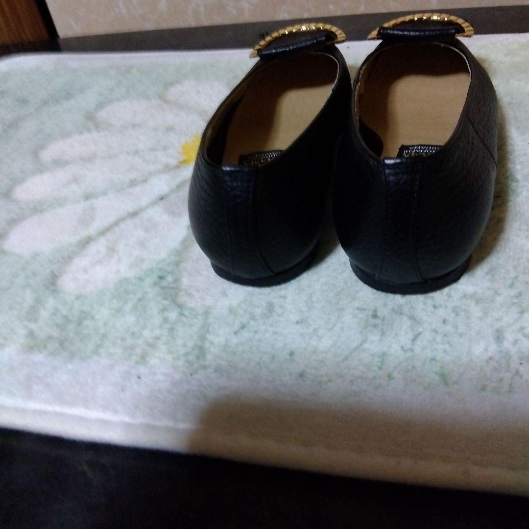 MIHAMA ブラック フラットシューズ 213　美品