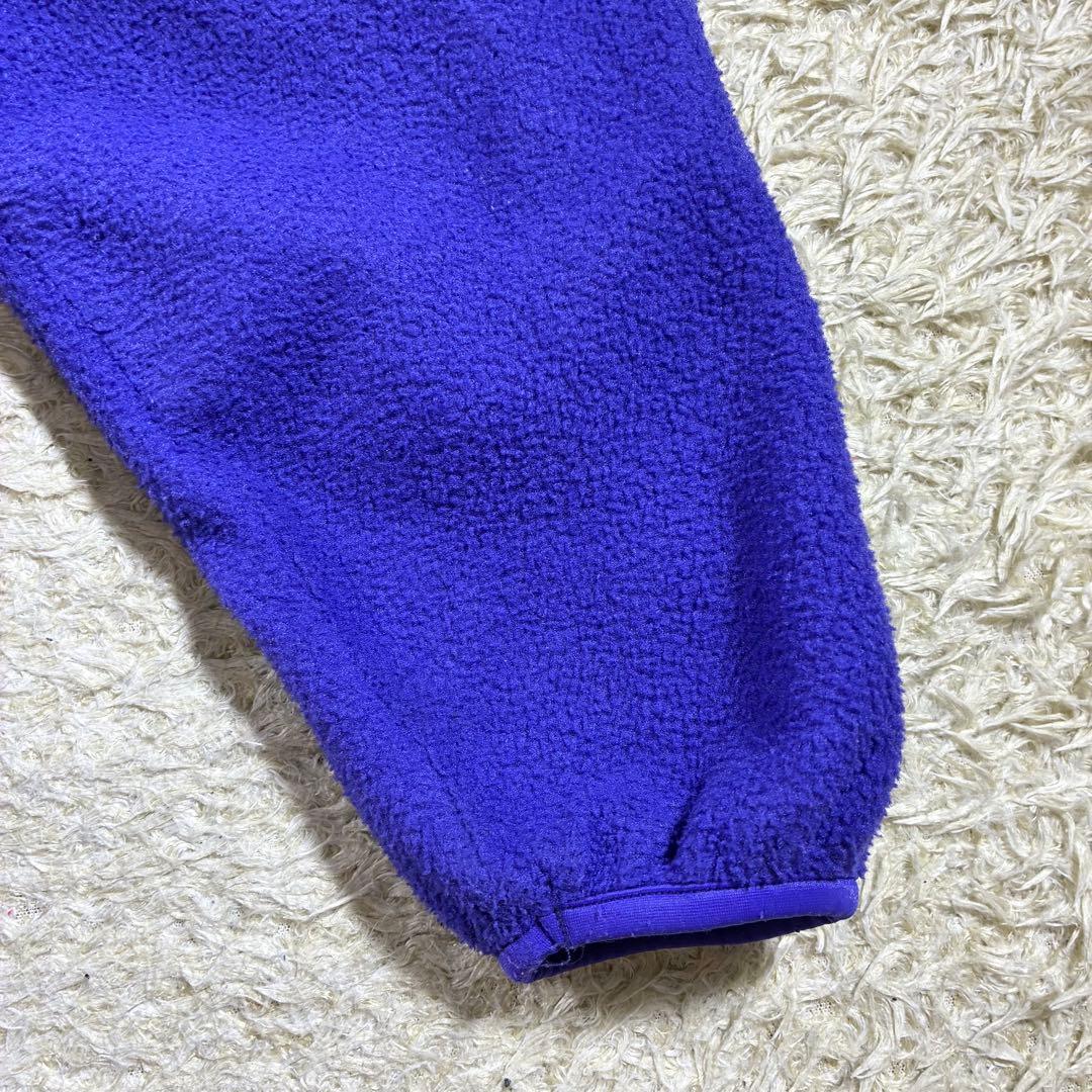 希少品　70s-80s woolrich シンチラスナップT USA製 フリース