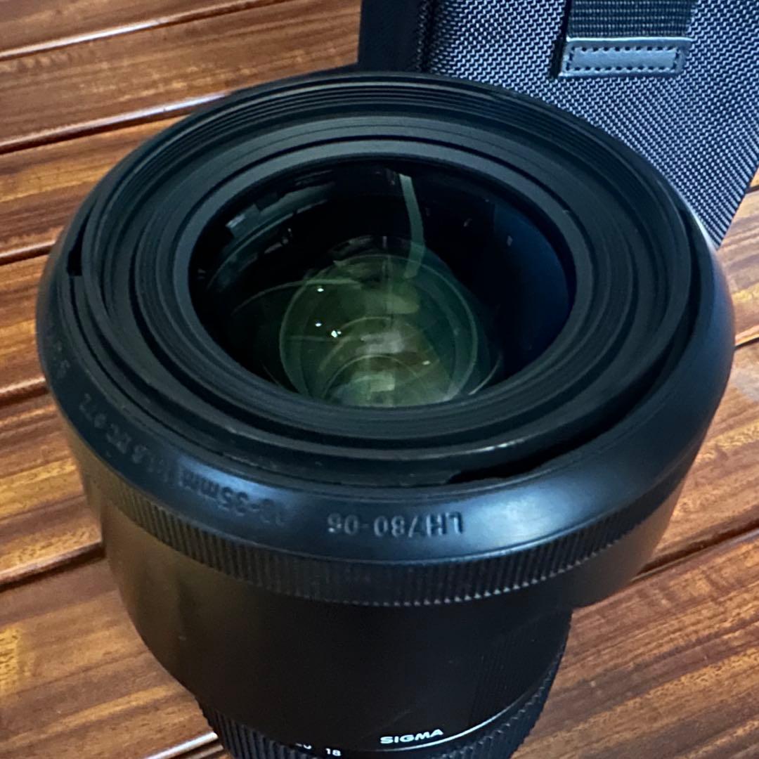 【最終値下】SIGMA 18-35mm F1.8 DC Canon用