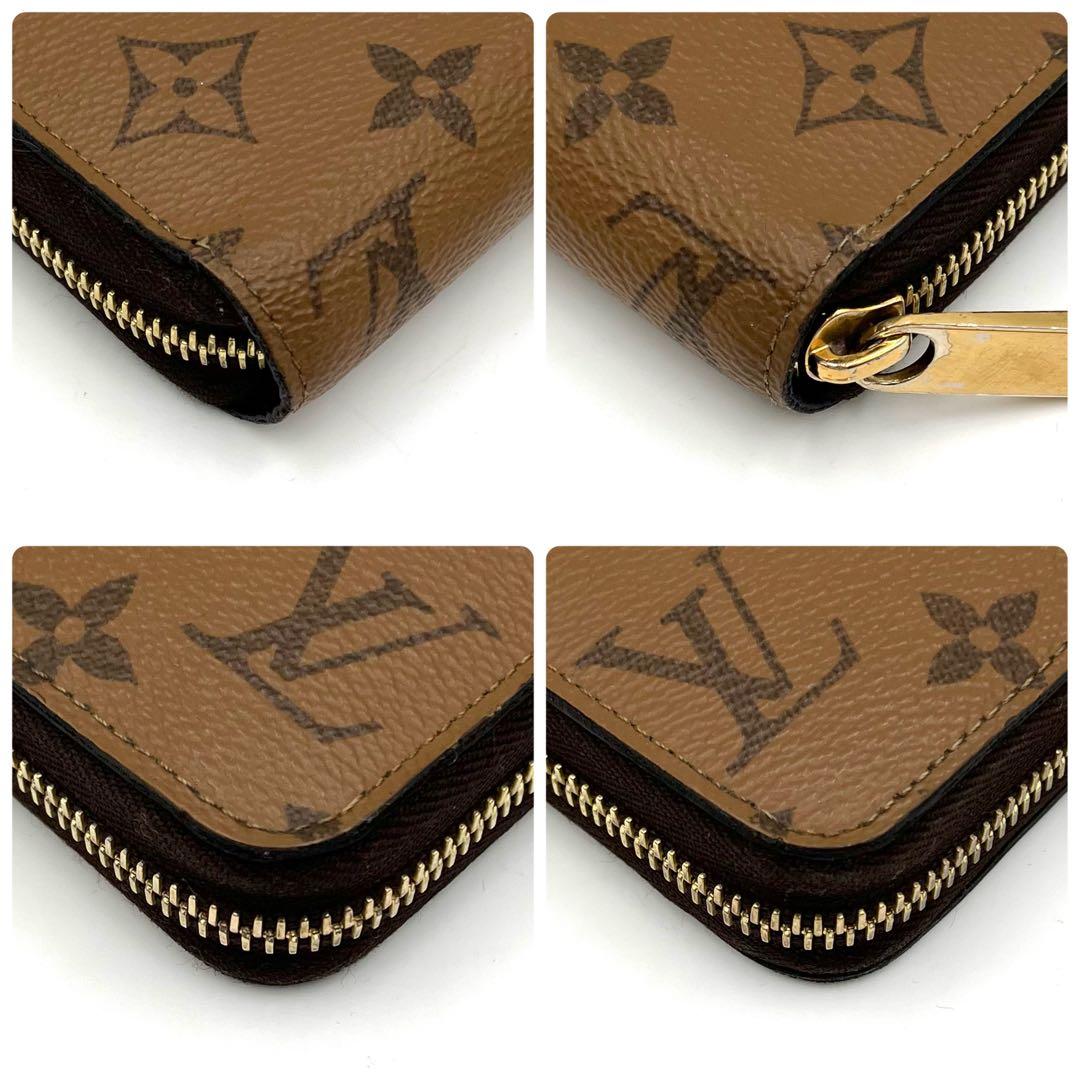 極美品 IC搭載 ルイヴィトン ジッピーウォレット モノグラムリバース 正規品