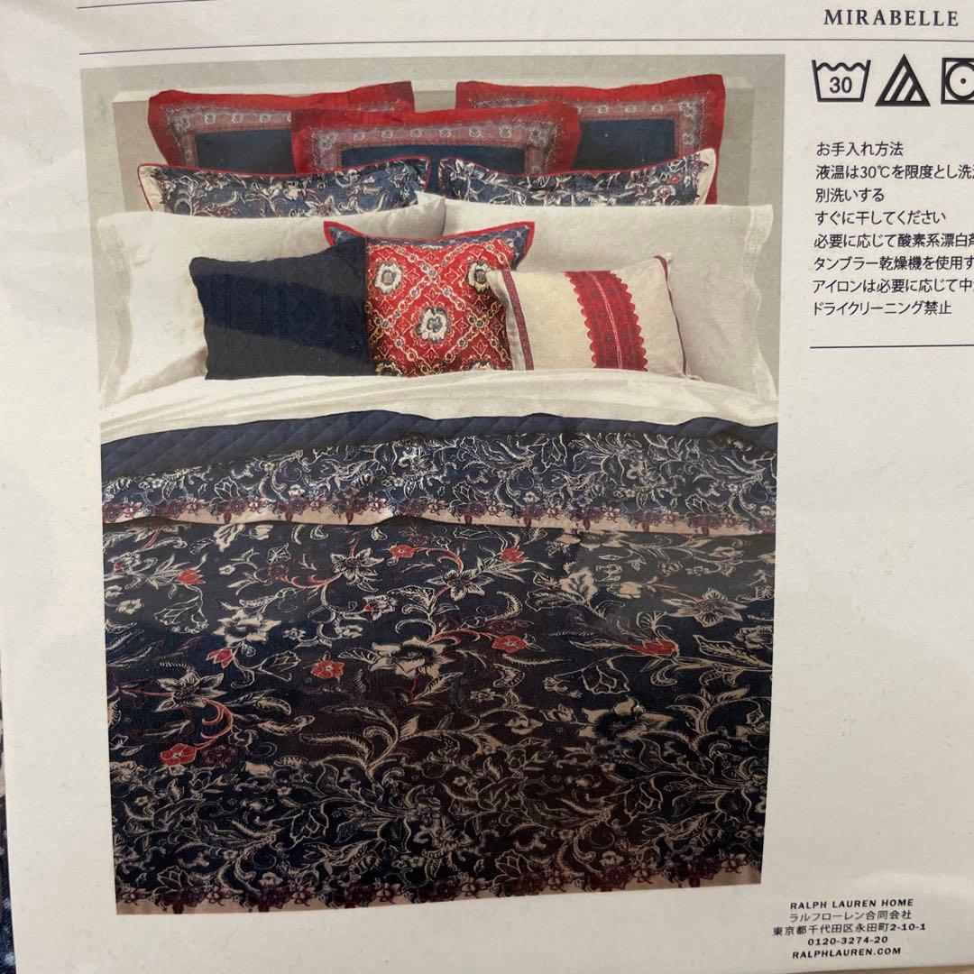 新品未使用　ラルフローレン　布団カバー　花柄