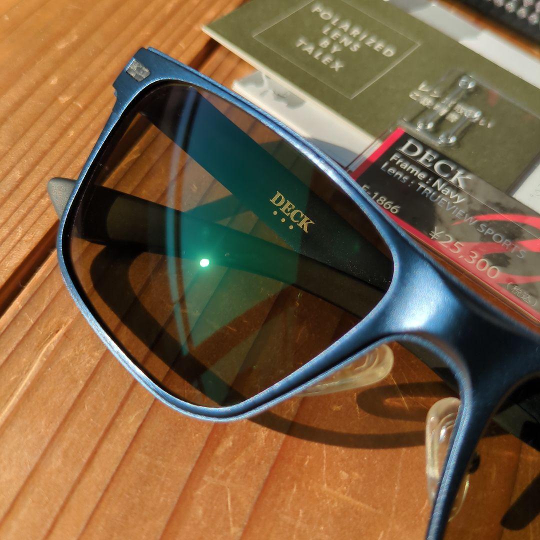 ゼクー DECK 偏光グラス タレックス トゥルービュースポーツ USED