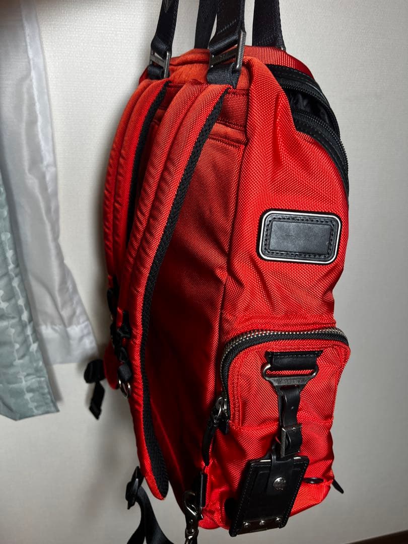 【極美品・希少】TUMI 22381 3WAYバックパック オレンジ 海外購入品