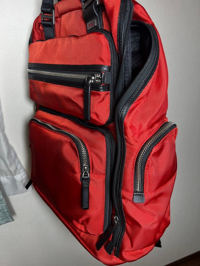 【極美品・希少】TUMI 22381 3WAYバックパック オレンジ 海外購入品