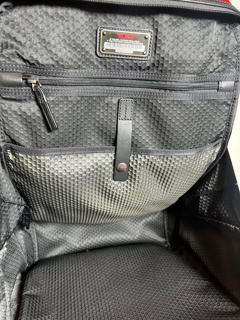 【極美品・希少】TUMI 22381 3WAYバックパック オレンジ 海外購入品