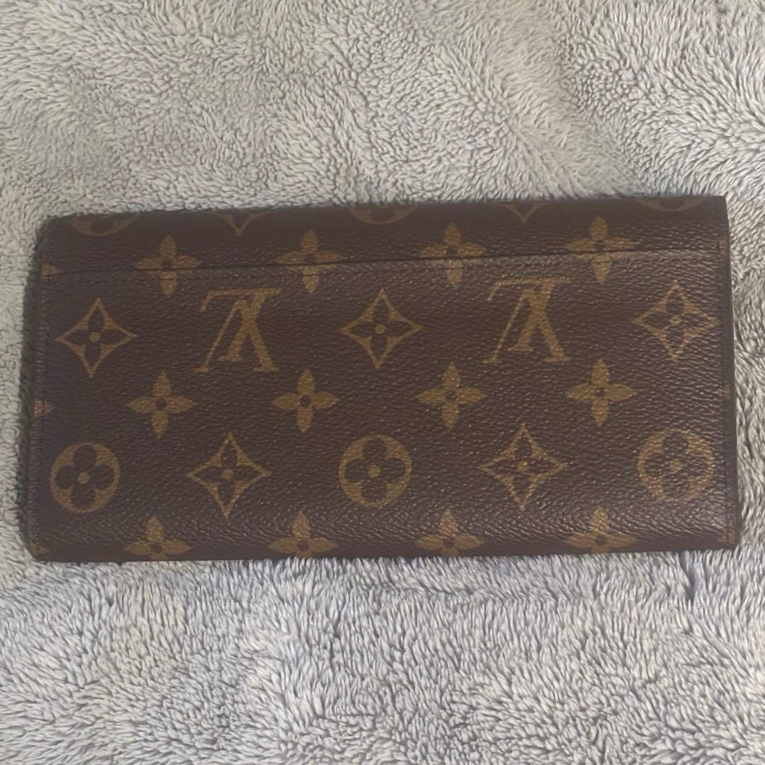 LOUIS VUITTON モノグラム ポルトフォイユ サラ ファスナー長財布