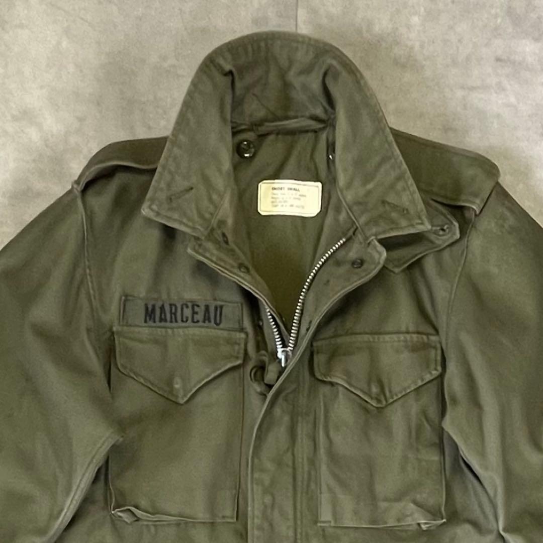 60'S アメリカ軍 US ARMY M51ジャケット アルミジップ S-S