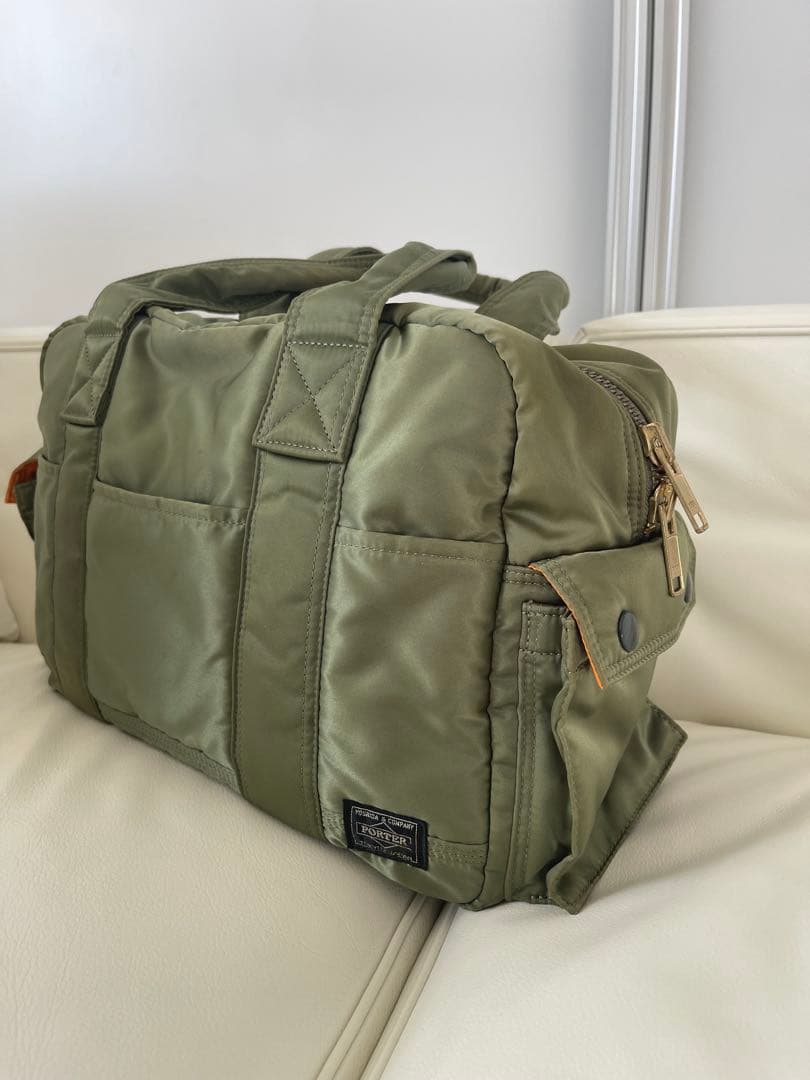 吉田カバン PORTER ボストンバッグ セージグリーン