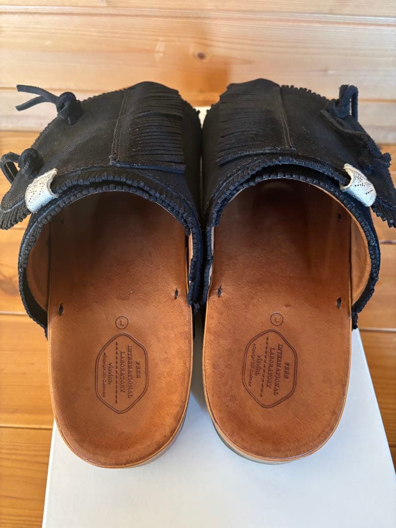 靴 visvim 24ss CHRISTO SHAMAN-FOLK L BLACK