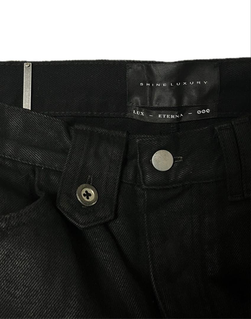 shineluxury coating denim sサイズ