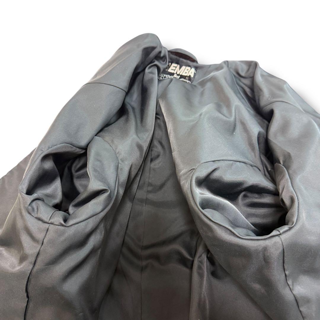 エンバ 1997 毛皮 リアルファーコート シェアードミンク キルティング