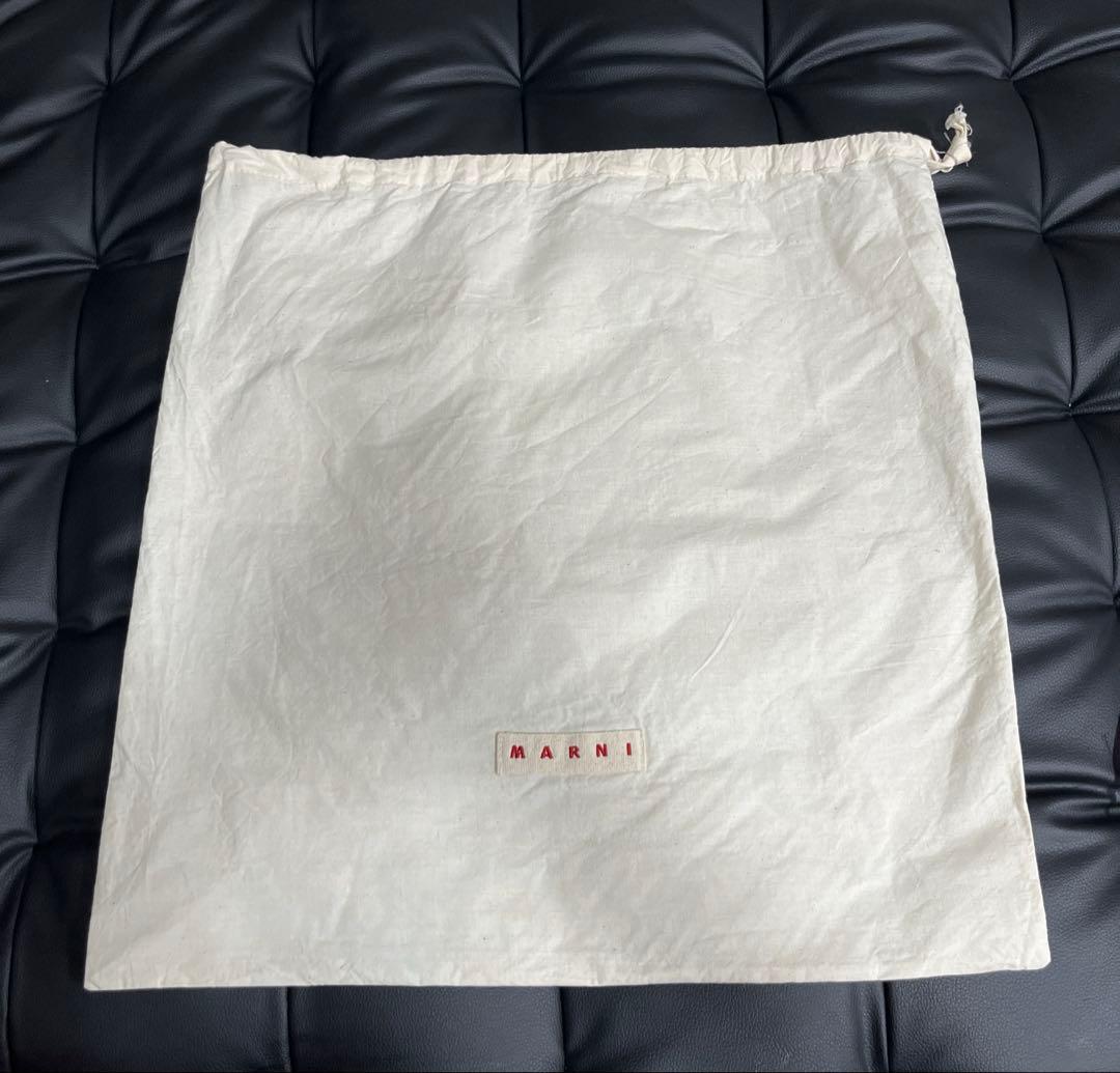 【8/6まで販売】MARNI オレンジ トートバッグ