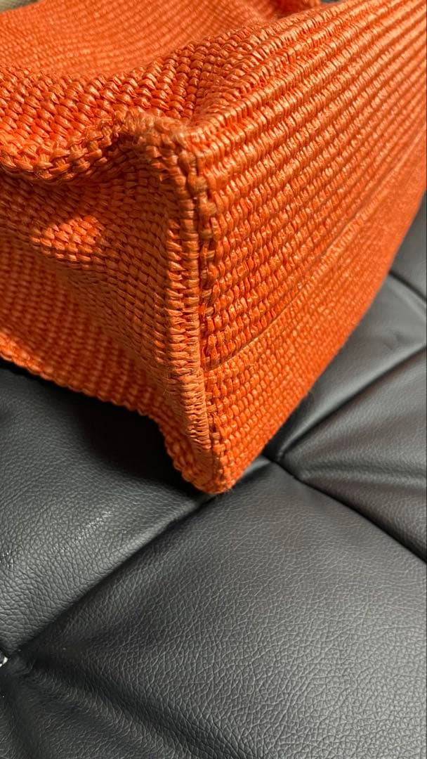 【8/6まで販売】MARNI オレンジ トートバッグ