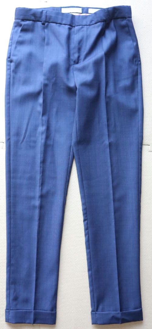 美品 ザラ 150cm 男の子 セレモニースーツ上下セットアップ フォーマル 青