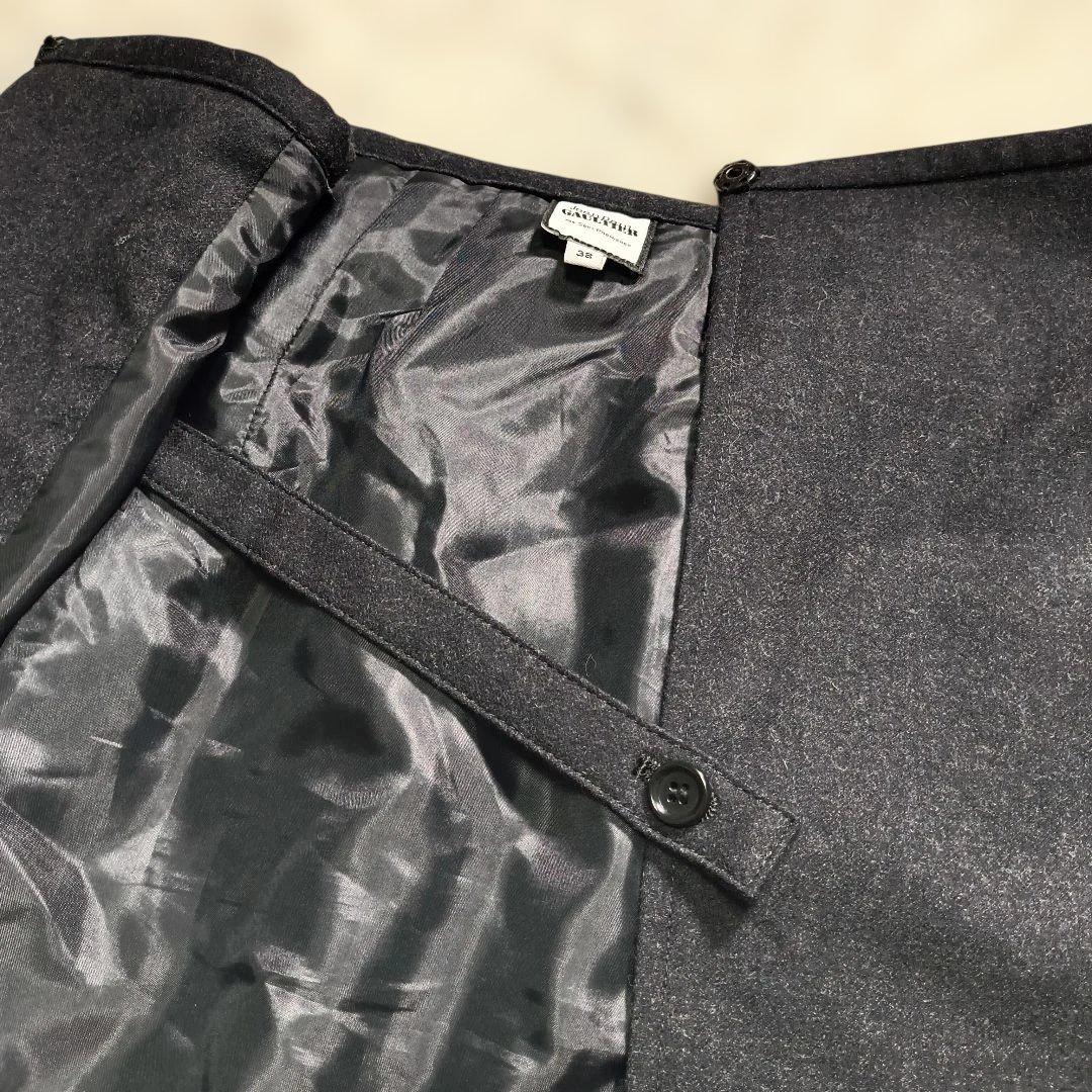 【美品】ジャンポールゴルチエ　プリーツスカート　サイズ38