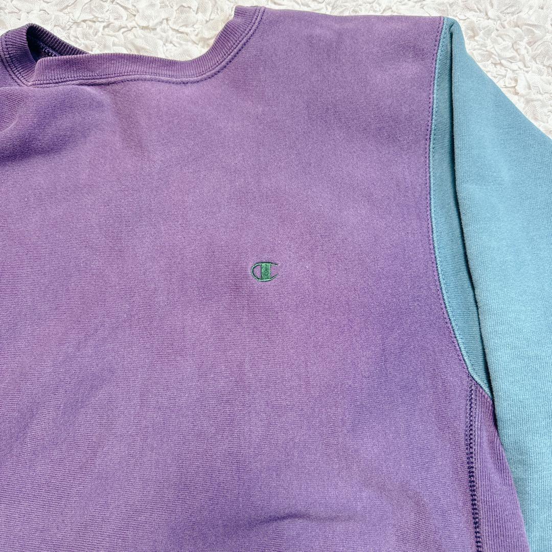 美品 90s USA製 championリバースウィーブ クレイジー 2xl