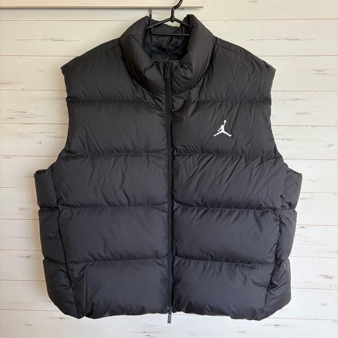 Jordan ジョーダン ブラック ダウンベスト XXL