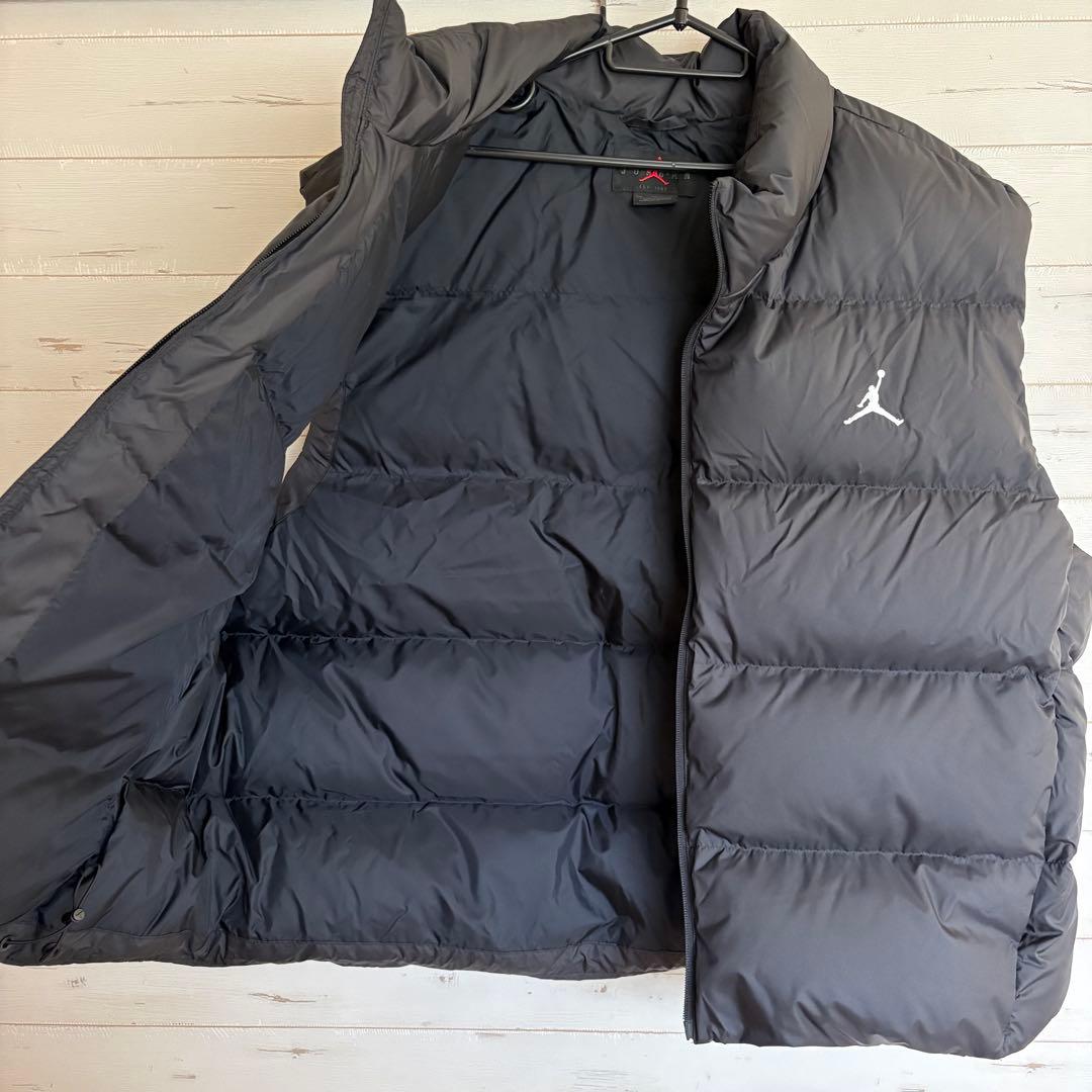 Jordan ジョーダン ブラック ダウンベスト XXL